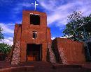"It was late in the afternoon that I decided to photograph the San Miguel Mission in Santa Fe. New M